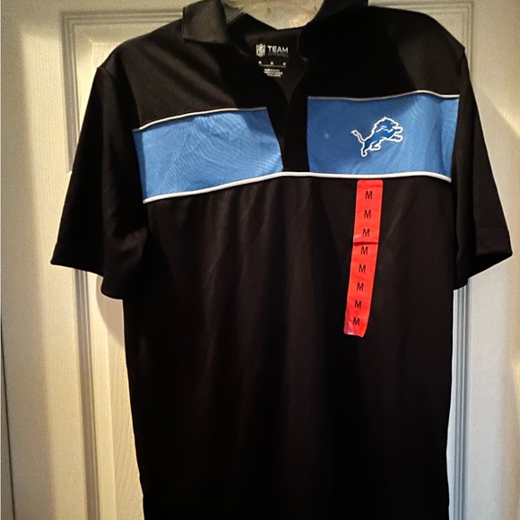 NFL Black and Blue Polo Shirt - Picture 1 of 4